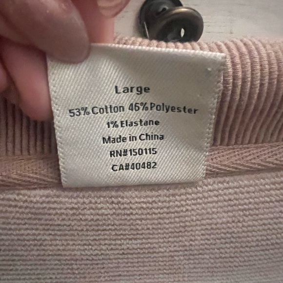 Varley Vine Half Zip Ottoman Pullover | Oversized Funnel Neck | Large - Picture 8 of 8